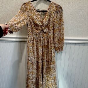 Sincerely Jules floral midi dress